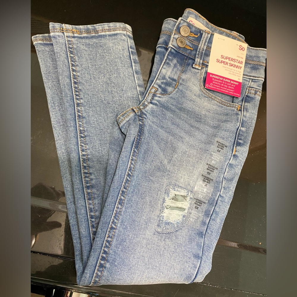 SO girls skinny jeans